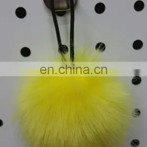 Fluffy and Cute Baby Elastic Hair Band With Faux Fur Ball thumbnail-6