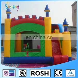 SUNWAY Custom Design Giraffe Inflatable Air Castle for Kits thumbnail-1