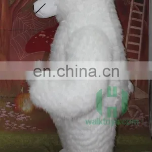 New Arrival!!!HI CE Funny Inflatable Polar Bear Costume in 2 Meters,inflatable Mascot Costume for Adult With High Quality thumbnail-4