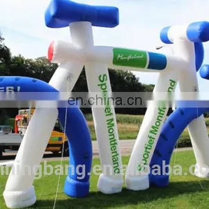 Newest Customized Model Inflatable Bicycle for Sale Inflatable Bike for Advertising thumbnail-2