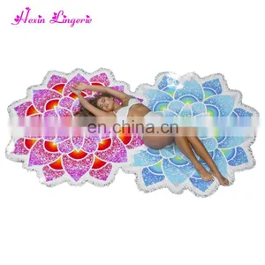 Unique Design Colorful And Soft Custom Beach Towel thumbnail-2