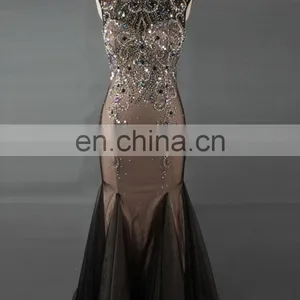 2014 Factory Directly Supply Beaded Mermaid Evening Dress thumbnail-2
