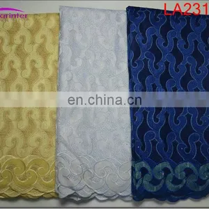 Lace Materials Fabric Textile African Lace Fabrics Big Voile Lace thumbnail-5