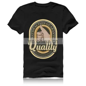 100% Cotton Man's Black T-shirt thumbnail-3
