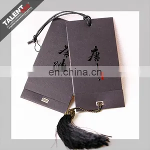 Custom Attractive Designs Casual Jeans Paper Hang Tags for Apparel Garment thumbnail-4