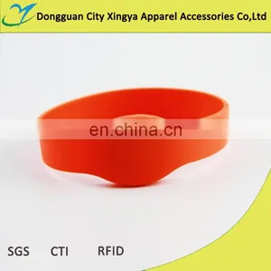 Various Shape 13.56MHz NFC Silicone Wristband/Bracelet for Promotion/Security thumbnail-2