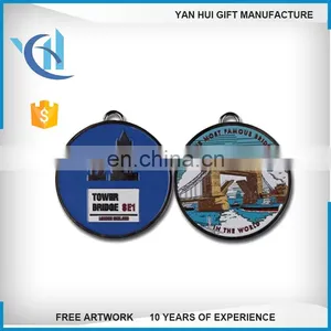 Religious Aluminum Medal and Tourist Metal Souvenirs and Tourist Medals thumbnail-1