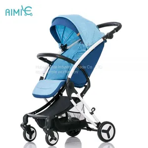 High-view and Portable Folding Baby Stroller thumbnail-2