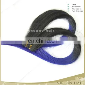 Ombre Loose Wave Wholesale Hair Extensions 100% Human Ombre Hair Braiding Hair thumbnail-1