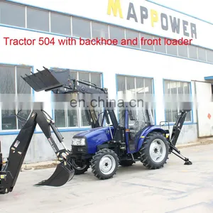 Manufacturer Supply 55HP 4x4 Tractor for Farming thumbnail-5