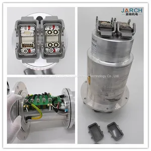 Wind Turbine Slip Ring 2~60 Circuits 10A 20A 30A Carbon Brush Rotary Joint Slip Rings thumbnail-1