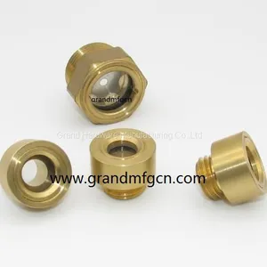 Brass Oil Level Sight Glasses OEM and ODM Service G 3/4 G1/2 G1/4 thumbnail-1
