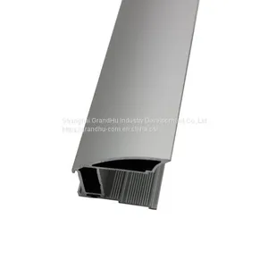 Wardrobe Sliding Door Aluminium Profile Vertical Frame Handle for 18 mm Board FE System thumbnail-5