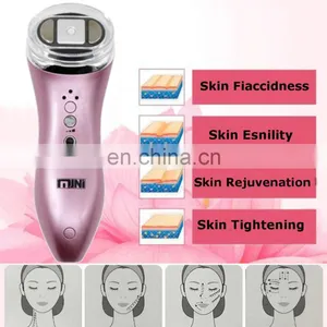 Mini HIFU Facial Machine RF Face Lifting LED Skin Rejuvenation Ultrasonic Device Effects Facial Skin Care Machine thumbnail-3