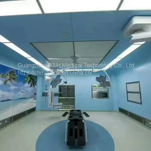 Prefabricated Electrolytic Steel Sheet Material Wall and Ceiling Panels Hospital Clean Operating Rooms thumbnail-5