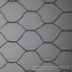 PVC Coated Hexagonal Gabion Mesh Woven Gabion Stone Cage thumbnail-2