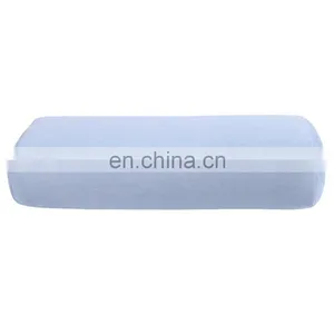 Hot Selling Wholesale High Quality ECO Memory Sponge Filling Organic Suede Cover Rectangle Yoga Pillow Bolster With Handles thumbnail-4