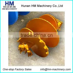 Double Cut Single Carry Conical Auger For Bauer Rotary Drilling Rig thumbnail-1