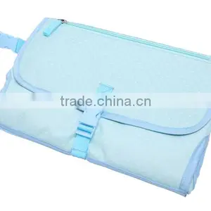Fancy Protable Blue Foldable Diaper Pad thumbnail-2