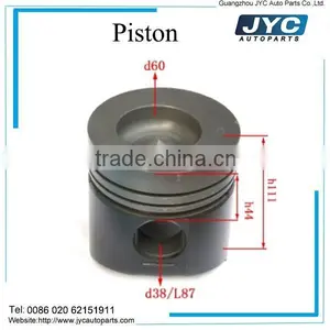 Diesel Engine Spare Parts YC6108G Forged Piston Prices thumbnail-1