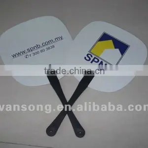Fancy Design Summer PP Fan Portable Plastic pp Hand Fan thumbnail-1