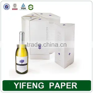 Luxury High Quality Color Printing Stamping Folding Wine Packaging Box thumbnail-5