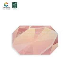 Diy Eyeshadow Palette Phone Custom Empty Magnetic Makeup Folding Cardboard Container Packaging Box Anylady Eye Shadow Palette thumbnail-3