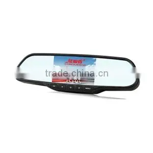 Dual Digital Vedio Camera Rearview Mirror DVR thumbnail-2