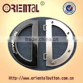 Shiny Plating Metal Buckles for Bags With Logo and Pattern thumbnail-1