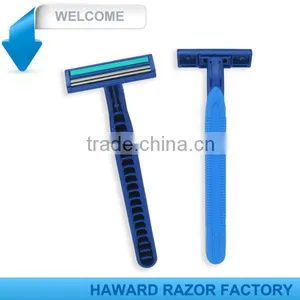 D227L Male Twin Blade Face Clean Razor Blade thumbnail-1
