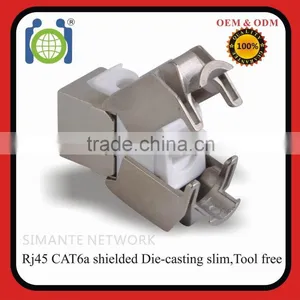 Keystone Jack CAT6a Shielded Modular Jack thumbnail-3