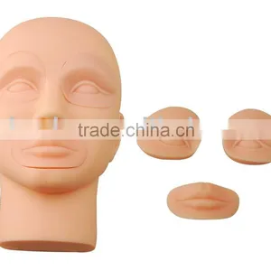 Permanent Makeup Tattoo Practice Model Head Mannequin Head thumbnail-1