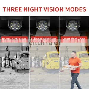 HD 5MP 5X ZOOM Security IP Camera Wireless 3G 4G SIM Card Outdoor PTZ CCTV Surveillance Cam 60W 30AH Battery Solar Panel CamHi thumbnail-5