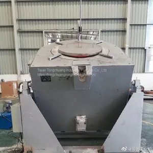 Rotary Furnace for Separating Aluminum Slag, Special for Large Aluminum Industry Plants, Oil-fired Gas Rotary Aluminum Melting Furnace thumbnail-2