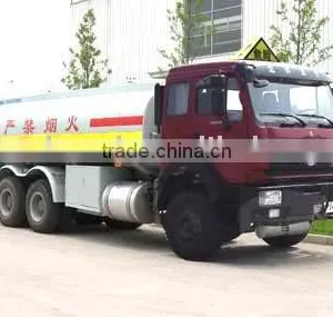 Baotou Beiben Portable Diesel Tanks on Wheels 25cbm Diesel Tanker Truck For Sales thumbnail-1