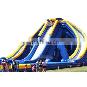 Giants Adult Used Commercial Big Kahuna Water Huge Inflatable Hippo Trippo Beach Slides Waterslide Slip Slide n and Slide thumbnail-1