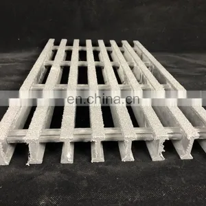 High Strength Composite Fiberglass Reinforced Anti Slip FRP Plastic Pultruded FRP Grating thumbnail-4