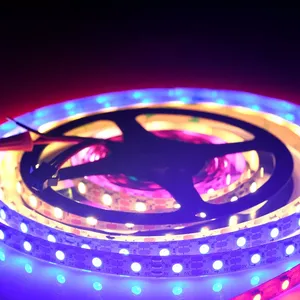Individual Digital Rgb Smd 5050 Led Strip 2812b Ws2812b Addressable Rgb 60pxiel/m Led Strip Light thumbnail-1
