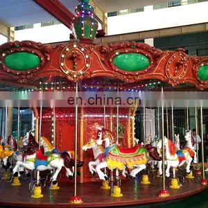 European Classical Carousel High Quality Park Carousel for Sale thumbnail-2