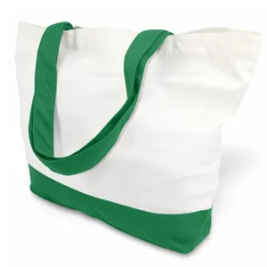 Factory Large Canvas Tote Bag Reusable Grocery Shopping Bags thumbnail-1