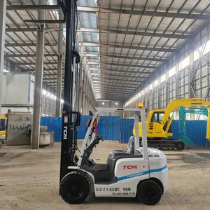 Second Hand Imported Original Toyota FD30TCM Electrical Stacker Truck Komatsu Forklift for Sale thumbnail-1