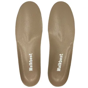 Orthotic Insoles for Plantar Fasciitis - Arch Support & Shock Absorbing Shoe Inserts Leather Surface thumbnail-4