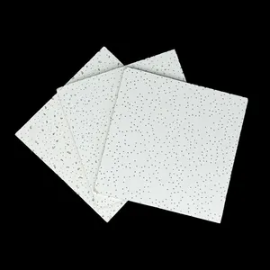 High-Density Mineral Wool Acoustic Panel, 1200x600mm, Class A Fire Rating, Eco-Friendly thumbnail-1