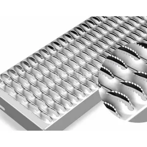Customized Size Hole Pattern Stainless Steel 304 316 Perforated Metal Sheet Round Hole Anti-Slip for Stair Tread and Platform thumbnail-5