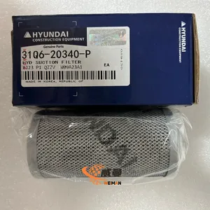 Original Hyundai Hydraulic Element Pilot Filter 31Q6-20340 for Hyundai R225-9 in Stock. thumbnail-4