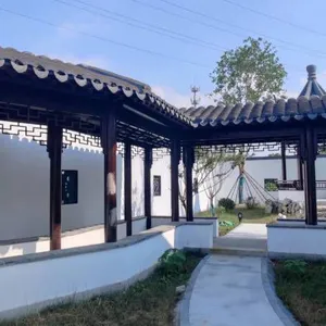 Customized Factory for Traditional Wooden Su-style Corridor With Ancient Architectural Craftsmanship, Including Design and Production Services thumbnail-1