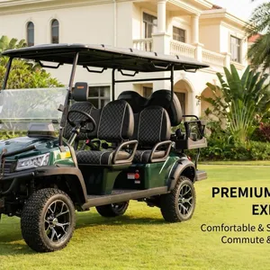 6-Seat Sightseeing Golf Cart thumbnail-1
