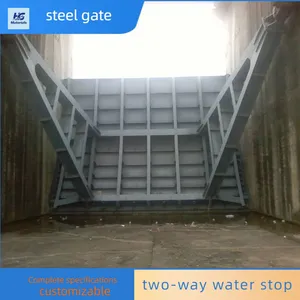 Salt Corrosion Resistant 316 Stainless Steel Sluice Gate Coastal Tidal Water Backflow Prevention thumbnail-5