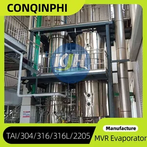 Double-effect MVR Evaporator System With Mill Test Report and 1-Year Warranty thumbnail-1