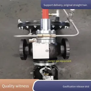 Hongyi Technology Cng Pressure Reduction Skid, Gas Pressure Regulation and Metering Station, Gas Pressure Regulation Cabinet, Physical Factory thumbnail-5